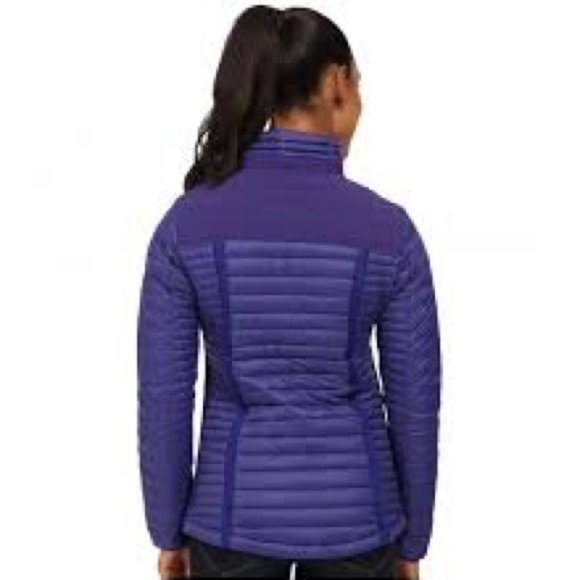 Kuhl Spyfire Astral Purple Goose Down Puffer Insulated Jacket Ski Snow XS - Picture 12 of 16